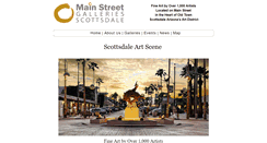 Desktop Screenshot of mainstreetartgalleries.com